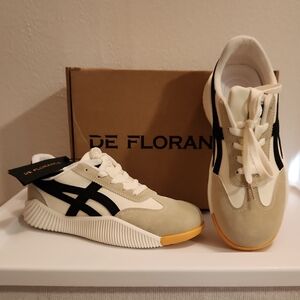 De Florance Women's Sneakers - Black and White